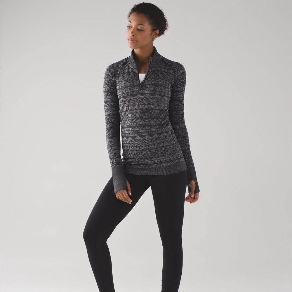 Lululemon Rest Less 1/4 Zip- Long Sleeve Pullover- Size 6